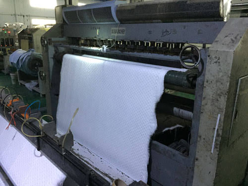 Fusing non woven fabric together