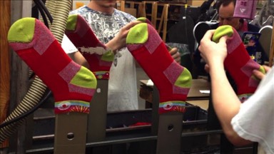 Sock making process